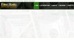 Desktop Screenshot of fortknoxpawnbrokers.com